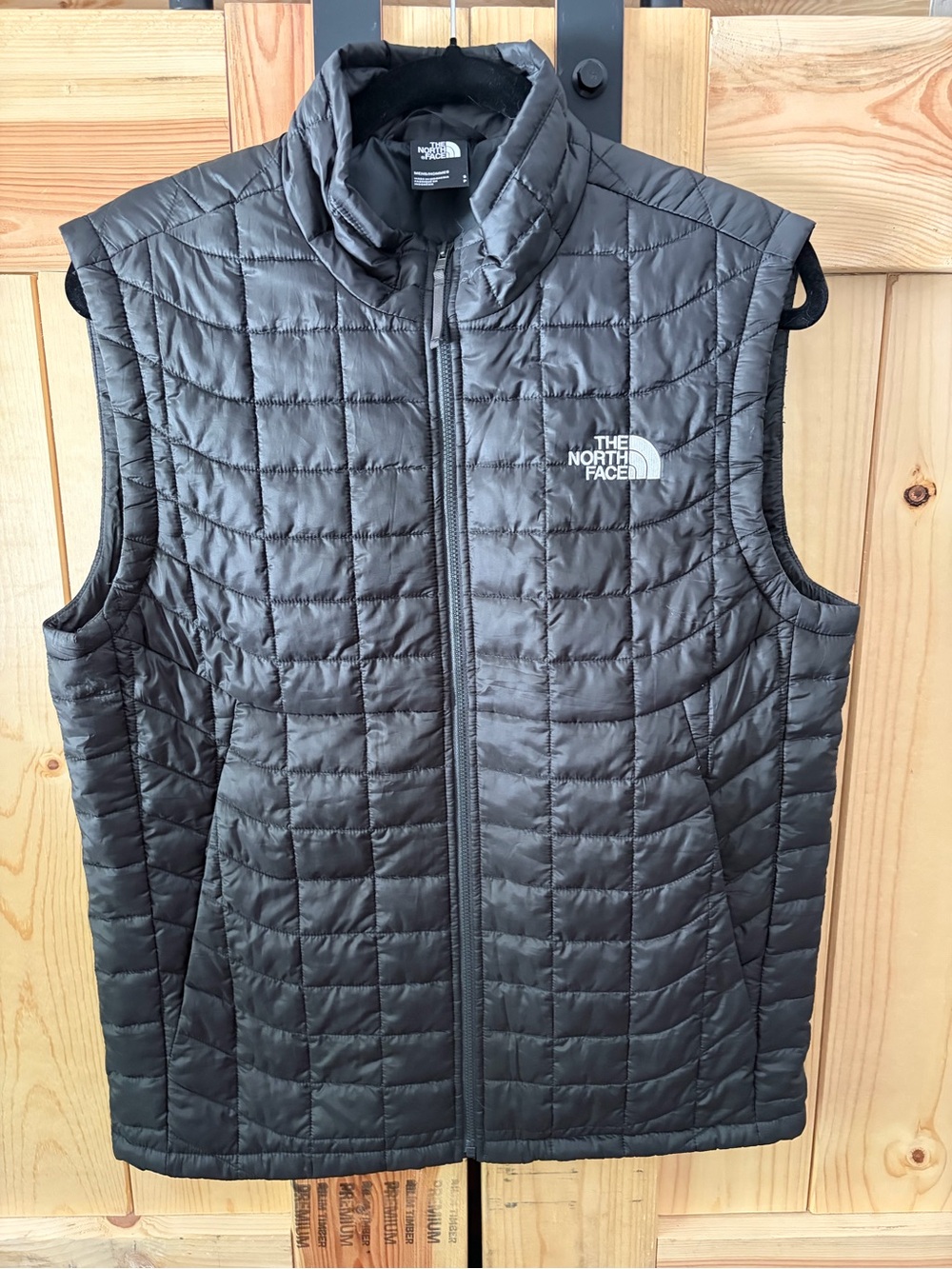 The North Face Thermoball Eco Puffer Vest Black Size Small Men’s